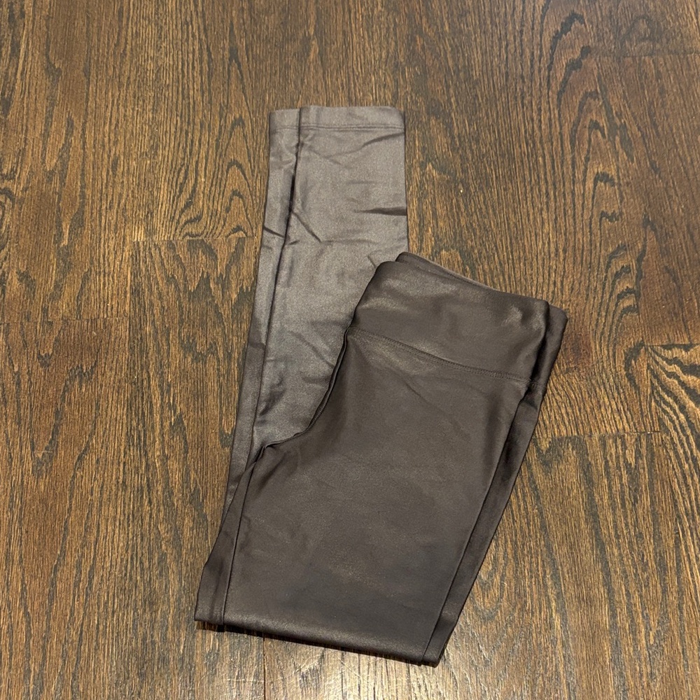 Koral Women’s Black Shiny Leggings Size Small